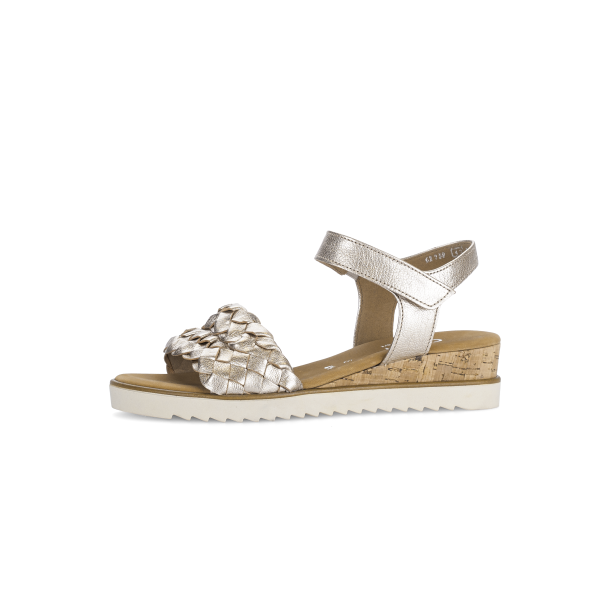 Gabor sandal p� kileh�l 82759 - platin