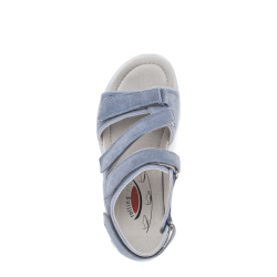 Gabor Rolling Soft Sandal med g�ngefunktion 86839 - Lysebl�