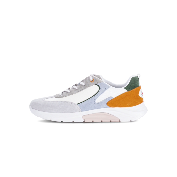 Gabor Rolling soft 86926 sn�resko, velegnet til indl�g - Hvid med farver