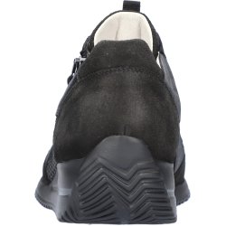 Waldlaufer damesko i  sort skind med kilehl, velegnet til indlg, Himona - sort