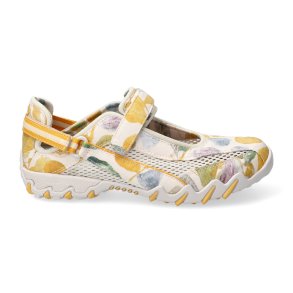 Mephisto Allrounder Niro damesko, velegnet til indl�g  - m�nster med gul