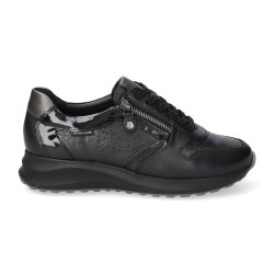 Mephisto solid damesko, velegnet til indlg, Kim - sort