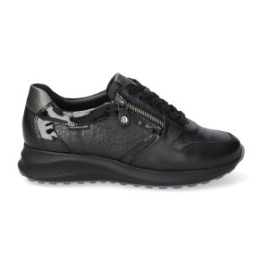 Mephisto solid damesko, velegnet til indlg, Kim - sort