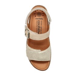 Mephisto Mobils damesandal, velegnet til egne indlg, Rory - lys