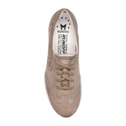 Mephisto Yael let skindsneaker med god st�tte, velegnet til indl�g - dark taupe