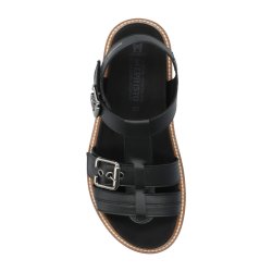 Mephisto Valny, sandal med opbygning - sort