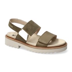 Mephisto Violaine sandal med opbygning - gr�n
