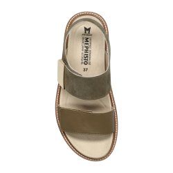 Mephisto Violaine sandal med opbygning - gr�n