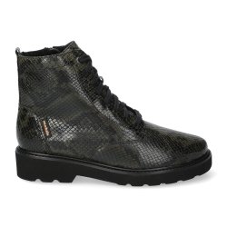 Mephisto Mobils sn�rest�vle med ekstra vidde, velegnet til indl�g, Odalia - m�rkegr�n pr�get skind