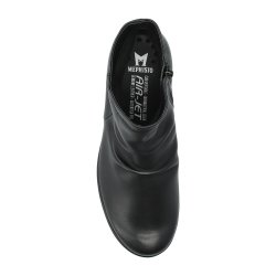 Mephisto st�vle i sk�nt bl�dt skind, velegnet til indl�g, REzia - sort