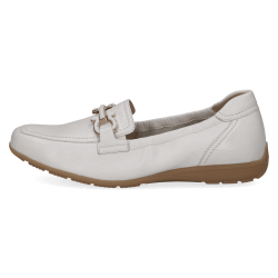 Caprice hyttesko i bl�dt hjorteskind 24654 - hvid