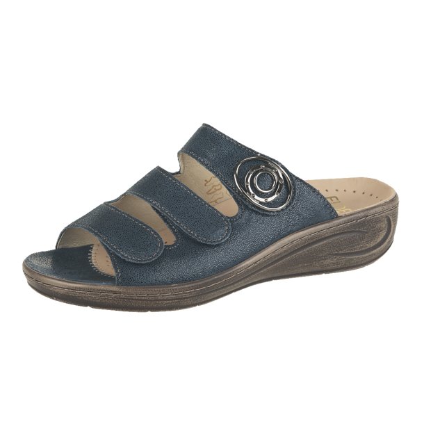 Fidelio dameslipper med god opbygning, velegnet til indl�g 434034, Fabia F� - bl�