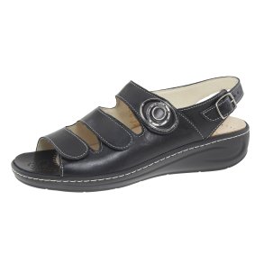 Fidelio 434035 smallere sandal velegnet til indl�g - sort