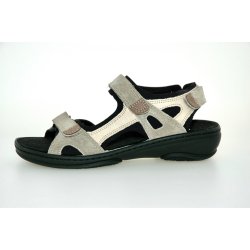 Fidelio Sandal almindelig bredde, velegnet til indl�g, Gini 445007 - sand