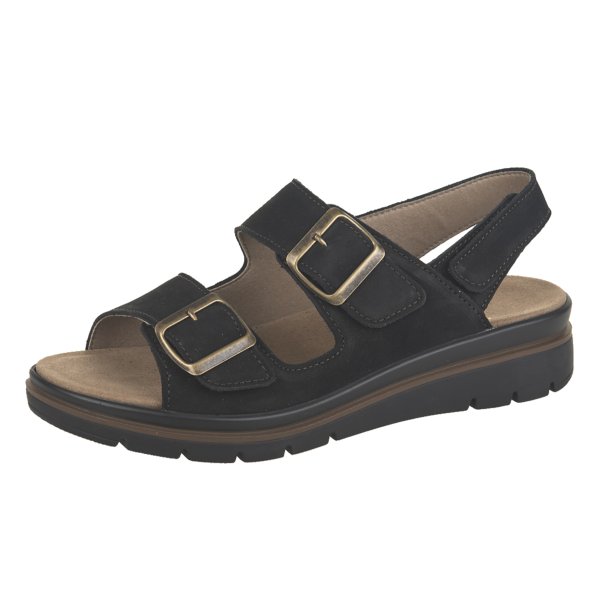 Fidelio damesandal Velegnet til indl�g 595012 - sort