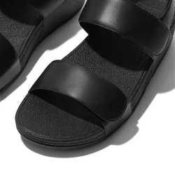 Fit Flop damesandal Lulu adjustable sandal, l�der - Sort