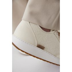 Glerup sko i rene naturlige materialer, velegnet til indlg, Langdal - lys