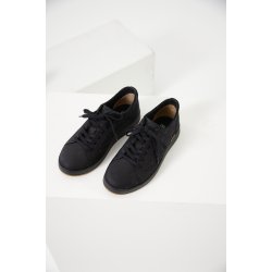 Glerup sko i rene naturlige materialer, velegnet til indlg, Langdal - sort