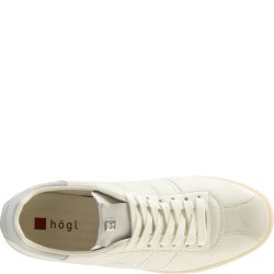 Hgl citysneaker i lkker bld kvalitet, velegnet til indlg - hvid
