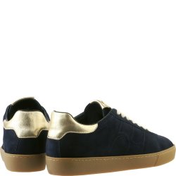 Hgl citysneaker i lkker bld kvalitet, velegnet til indlg - bl