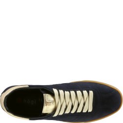 Hgl citysneaker i lkker bld kvalitet, velegnet til indlg - bl