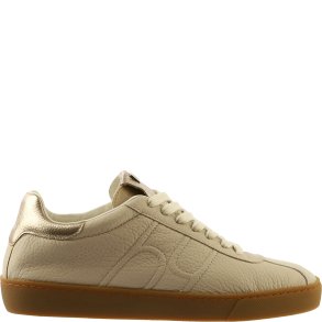 H�gl citysneaker i l�kker bl�d kvalitet, velegnet til indl�g - beige
