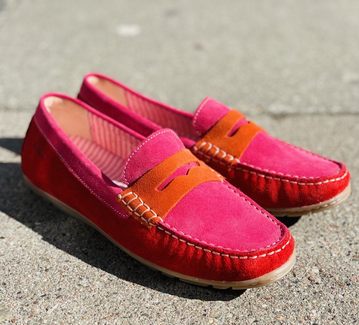 Sioux hyttesko Carmona 68671 - pink/rød/orange - DAME - MÆRKER ...