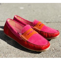  Sioux hyttesko Carmona 68671 - pink/rd/orange