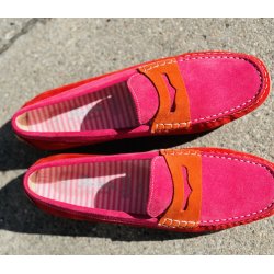 Sioux hyttesko Carmona 68671 - pink/rd/orange