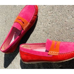  Sioux hyttesko Carmona 68671 - pink/rd/orange