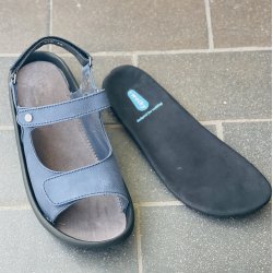 Wolky celine, sandal velegnet til indl�g - navy