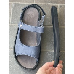 Wolky celine, sandal velegnet til indl�g - navy