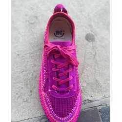 Hello Comfort strikkede sko, velegnet til indl�g med meget bl�de s�ler - Candy