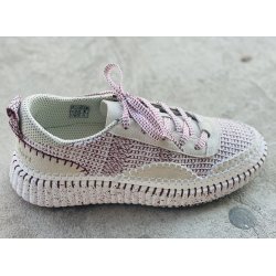 Hello Comfort strikkede sko, velegnet til indl�g med meget bl�de s�ler - lys