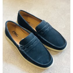 Imac hyttesko i sejlerlook - bl