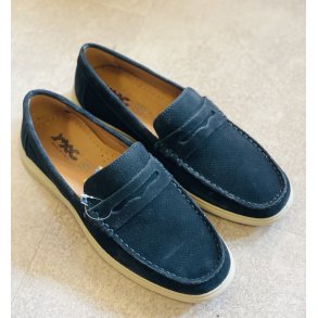 Imac hyttesko i sejlerlook - bl