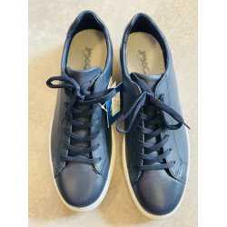 Imac moderne herre citysneaker i skind, velegnet til indlg - bl