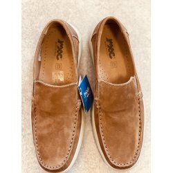 Imac sommer hyttesko i bld nubuck - brun