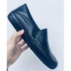 Herre hjemmesko med bagkappe Creazioni 5508 - sort