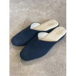 Dame hjemmesko,  slipper  Creazioni 4053 med ruskindssler - mrkebl