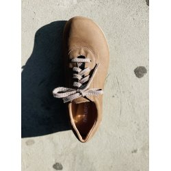 Pie Santo fodformet sko til den meget brede fod, 255991 udtagelige indlg - lysebrun