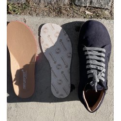 Pie Santo fodformet stvle til den meget brede fod, udtagelige indlg 255985 - bl