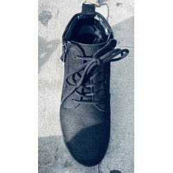 Waldlaufer ekstra bred stvlet og velegnet til indlg K-ira - sort