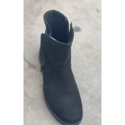 Hartjes damestvle med ekstra vidde (K), udtagelige indlg, dobbeltlynls, Rumba - sort