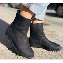 Arche st�vle p� kileh�l med lammef�r, Lomski - sort