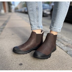EMU Chelseaboot med vandt�t membran og foret med lammefor, Ragoona - brun
