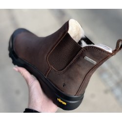 EMU Chelseaboot med vandt�t membran og foret med lammefor, Ragoona - brun