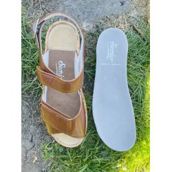 Semler Trixie,  sandal p� kileh�l, velegnet til indl�g - cognac
