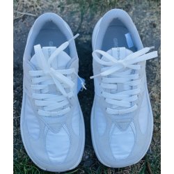 Groundies damesko med ekstra, ekstra vidde, velegnet til indl�g - Hvid