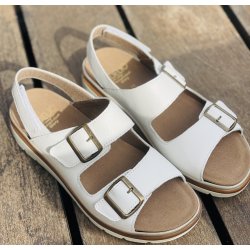 Fidelio damesandal Velegnet til indl�g 595012 - Hvid